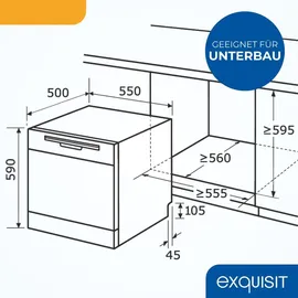 GGV Exquisit GSP5508-030D weiss