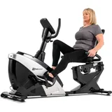 Hop-Sport Liegeergometer HS-070L - Liegeheimtrainer mit App-Steuerung, 12 Trainingsprogramme, 32 Widerstandsstufen – max. Nutzergewicht 150 kg si... - Schwarz