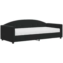 vidaXL Tagesbett 90 x 190 cm Schwarz