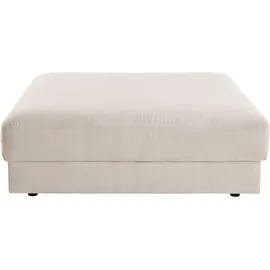 Home Affaire Sofa-Mittelelement HOME AFFAIRE "Bloomfield Mega Hocker in 2 Größen", beige, B:128cm H:43cm T:133cm, 92% Polyester 8% Nylon, Polsterelemente, Sofa-Element, passende Erweiterung zur Serie "Bloomfield", als Mittelelement passend