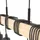 EGLO Townshend 4-flg. Ø 10,5 cm Holz schwarz