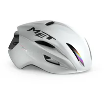 MET-Helmets MET Manta MIPS Road Helmet, White Holographic, M