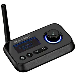 Omnitronic BDT-5.0 Bluetooth 5.0 Transceiver - Media Player