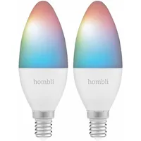 Hombli HBPP-0111 Smart Lighting Intelligentes Leuchtmittel, Grau, Weiß 4,5 W,