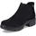 Rieker Chelsea Boots 76884, Frauen Stiefeletten,Kurzstiefel,uebergangsschuhe,Schlupfstiefel,flach,Woman,schwarz (00),41 EU / 7.5 UK