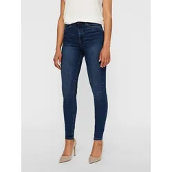 High-waist-Jeans »VMSOPHIA«, Gr. L (40) - Länge 32, medium blue denim, , 67997134-L Länge 32