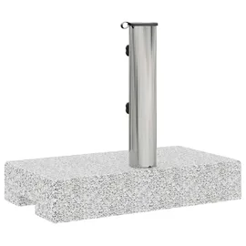 vidaXL Schirmständer Granit 25 kg Grau