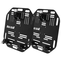 Nelson Rigg Quick Release, Satteltaschen-Montageplatten - Schwarz