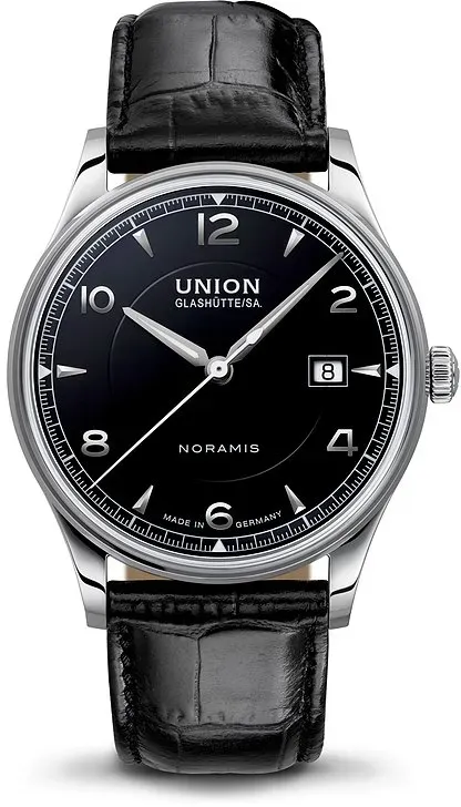 Union Glashütte Unisexuhr Noramis Datum D0164071605700 - silber
