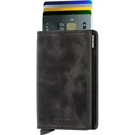 Secrid Slimwallet Unisex Kartenetui grau schwarz
