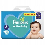 Pampers Active Baby Windeln, 90 Stück