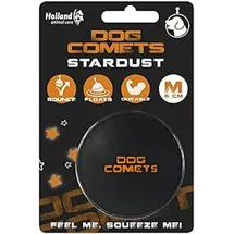 Dog Comets Ball M 6 cm Schwarz-Orange