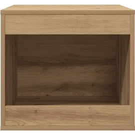 vidaXL Katzentoilette Artisan-Eiche 47x59x42 cm Braun