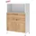 hjh OFFICE PRO FlexWall Kombischrank 3OH 80 x 40 x 120 weiß