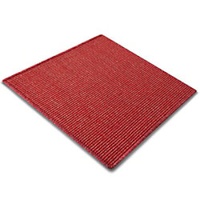 Floordirekt Katzen-Kratzteppich Katzen 5587 Rot Quadratisch 500 mm x