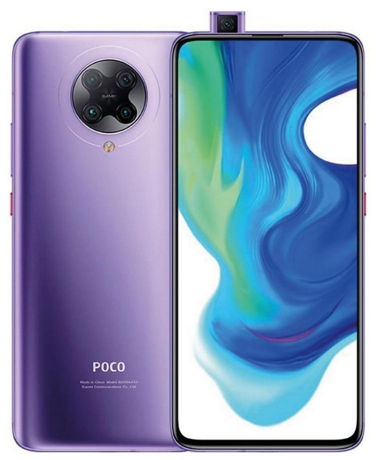 Mi POCO F2 Pro Electric Purple Smartphone (6,67 Zoll, 128 GB Speicherplatz, 64 MP Kamera) lila