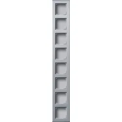Gira 136626 Profil 8f senkr. + waager. Profil 55 Aluminium