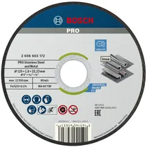 Bosch Trennscheibe gerade 125 mm