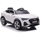 ES-Toys Elektrofahrzeug Audi E-Tron weiß (12 V)