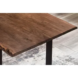 möbelliebling Billy 80 x 77 x 80 cm nussbaumfarben/schwarz