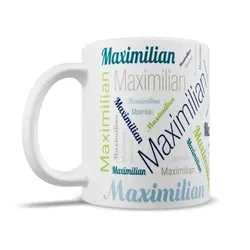 Personalisierte Keramiktasse mit Namen – Individuell bedruckte Tasse