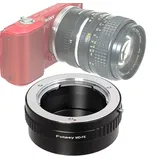 Fotasy Minolta MD MC Rokkor Objektiv auf E Mount Adapter, MD E-Mount, MD auf E, kompatibel mit Sony a7 a7R a7s II III IV a9 a7c Alpha 1 a6600 a6500 a6400 a6300 a6100 a60 00 A5 100 a5000 a3500 ZV-E10