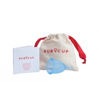 Ruby Cup Menstruationstasse M - blau
