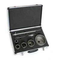 Vago-Tools Lochbohrer Bohrkronen SDS Plus 30-110mm 8 tlg. Set