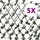vidaXL Weidengitter 5 Stk. 180 x 90 cm Braun/Holz