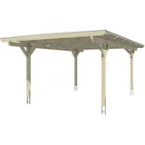 SKANHOLZ Skan Holz Carport Odenwald 428 x 648 cm