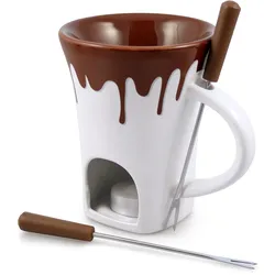 SWISSMAR Schokoladen-Fondue Becher-Set NOSTALGIA 125 ml