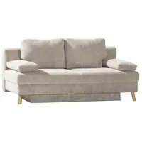 Schlafsofa Oliver Cord Beige