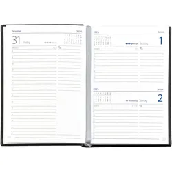 Taschenkalender A6, Tucson schwarz