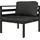 vidaXL Modular-Ecksofa anthrazit