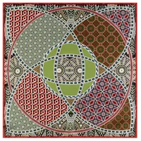 Roeckl Kaleidoskope Foulard multi khaki