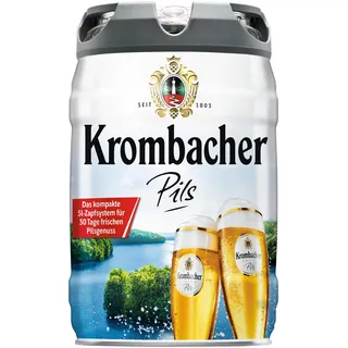 Krombacher Frische Fässchen, (1 x 5 l)