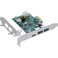 InLine Schnittstellenkarte, 2x USB-A, 1x USB-C 3.2 Gen.1, PCIe,