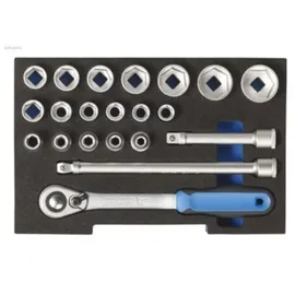 Gedore Schaumstoffmodul 1/2 L-BOXX 136 leer silber