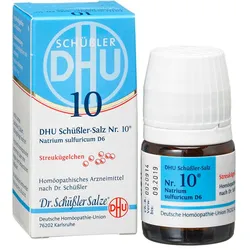 Biochemie DHU 10 Natrium sulfuricum D 6 Globuli 10 g