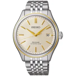 Seiko SPB478J1 Presage Armbanduhr Automatik Classic Zweifarbig