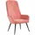 vidaXL Relaxsessel Rosa Samt 80 x 80 x 100 cm Rosa