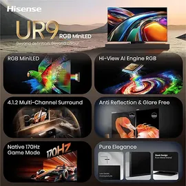 Hisense 65UR9DS 65" 3840 x 2160 Pixel LED 4K-Fernseher