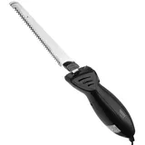 Camry CR 4513 elektrisches Messer, Küchenmesser Edelstahl, schwarz