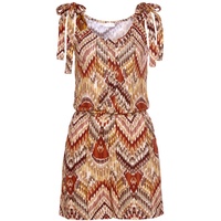 LASCANA Kurzoverall Damen braun-bedruckt Gr.36