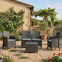 Dmora Urano Set 7-tlg. Anthrazit