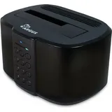 Inter-Tech Dockingstation GD-PDLK02 black USB3.0 m. Code