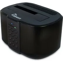 Inter-Tech Dockingstation GD-PDLK02 black USB3.0 m. Code
