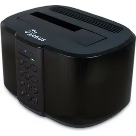Inter-Tech Dockingstation GD-PDLK02 black USB3.0 m. Code