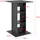 [en.casa] Bartisch Visby 110 x 70 x 70 cm Dunkelgrau