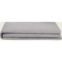 Perkal Spannbettlaken 120x200 Grau